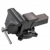 Тиски стальные поворотные с наковальней 10"-250мм Тиски стальные поворотные с наковальней 10"-250мм