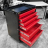 Тележка инструментальная GAROPT 6 ящиков КРАСНАЯ , Серия "Econom"  арт. GTE6.RED