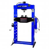 Пресс 50 т. сварная рама с ручным и пневматическим приводом