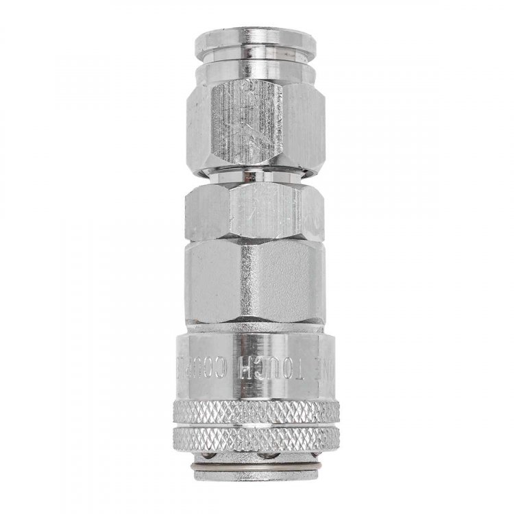 Быстроразъем под шланг 10х12 мм (железо, тип USA)