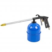 Пневмопистолет для мойки двигателя с бачком (расход воздуха 130л/мин, емкость бачка 850мл) Пневмопистолет для мойки двигателя с бачком (расход воздуха 130л/мин, емкость бачка 850мл)