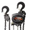 Лебедка механическая подвесная с лепестковым механизмом фиксации цепи натяжения, 3т (длина цепи - 3м) Лебедка механическая подвесная с лепестковым механизмом фиксации цепи натяжения, 3т (длина цепи - 3м)