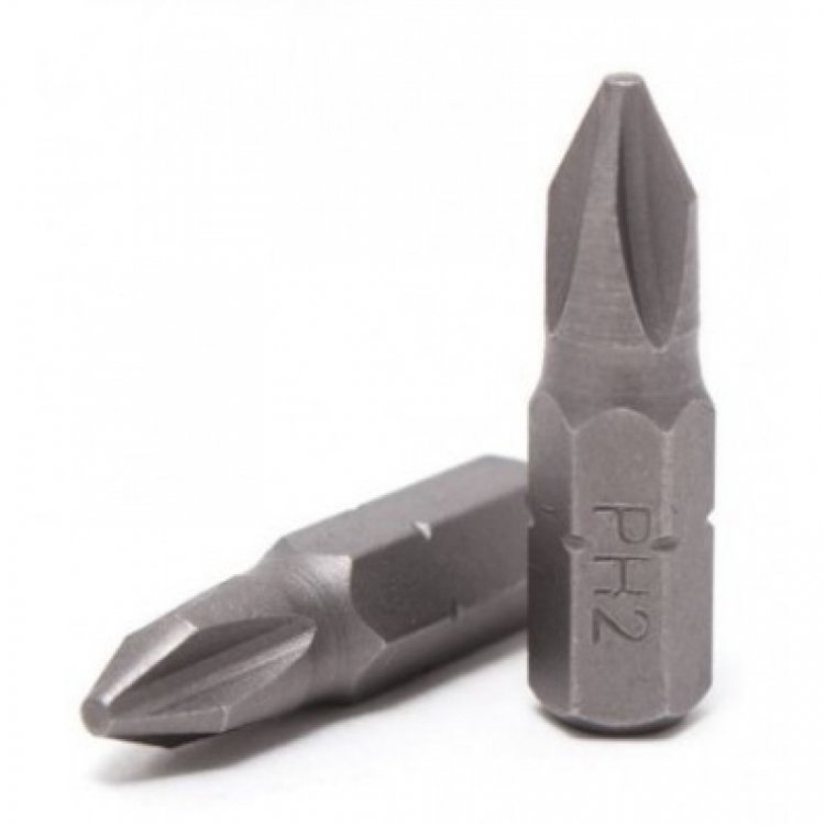 Бита крестообразная "Pozidriv" PZ.2х25мм,1/4"