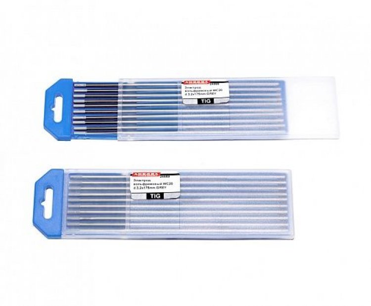 Электрод вольфрамовый WC-20 d.3,2x175mm GREY Электрод вольфрамовый WC-20 d.3,2x175mm GREY