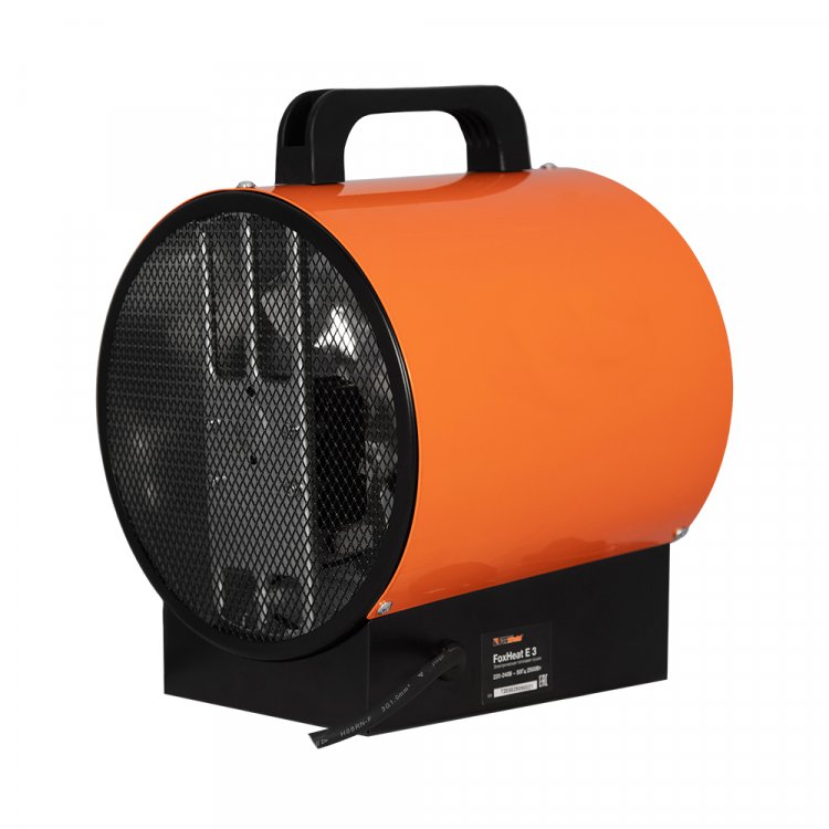 Электрическая тепловая пушка FoxHeat E 3 - Напряжение, В: 220-240 Максимальная мощность, Вт: 30/2500 (арт. 7205) Электрическая тепловая пушка FoxHeat E 3 - Напряжение, В: 220-240 Максимальная мощность, Вт: 30/2500 (арт. 7205)