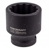 Головка ударная 38мм (12гр.), 3/4"