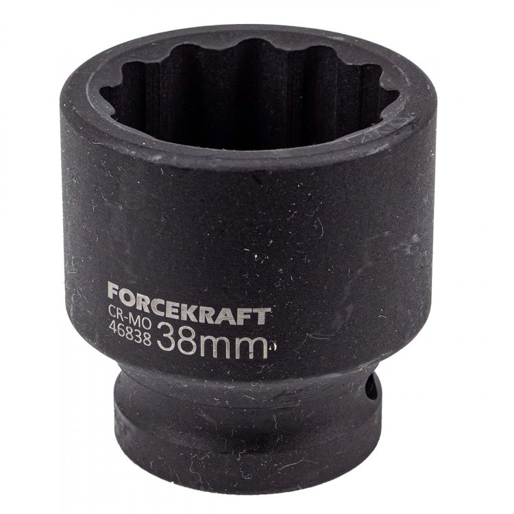 Головка ударная 38мм (12гр.), 3/4"