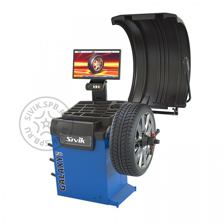СБМП-60/3D Л Балансировочный станок GALAXY Plus Синий СБМП-60/3D Л Балансировочный станок GALAXY Plus Синий