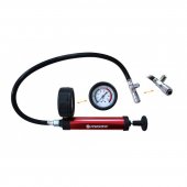 Насос ручной с манометром для тестирования герметичности систем охлаждения(0-2,5bar) Насос ручной с манометром для тестирования герметичности систем охлаждения(0-2,5bar)