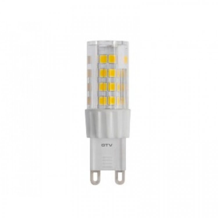 Лампочка светодиодная G9, 3000K, 5W, AC220-240V, 360град, 420lm