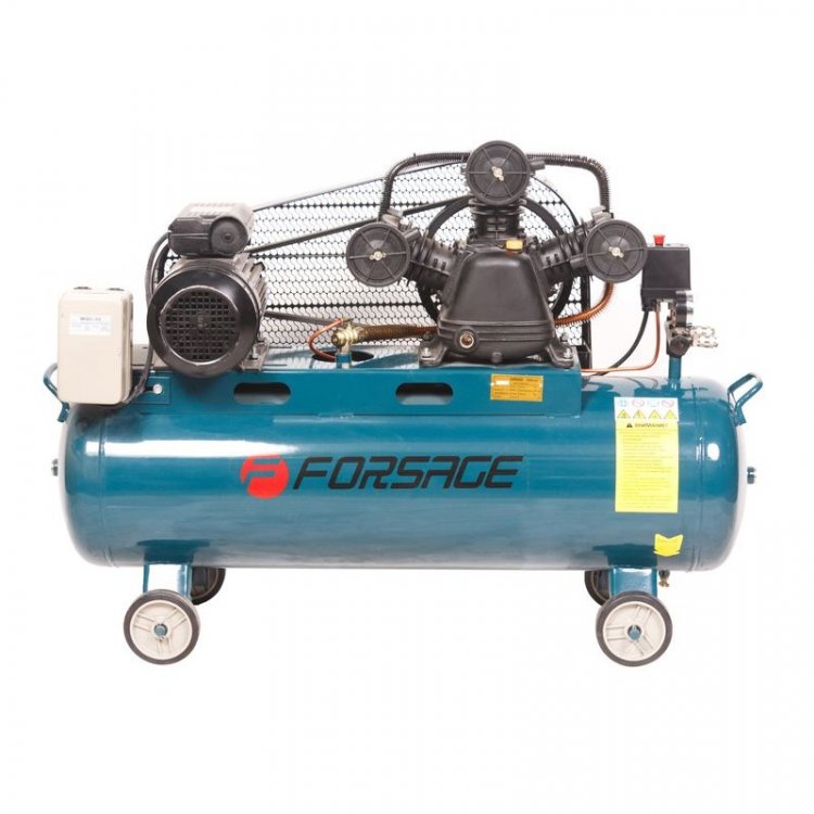 Компрессор 100л 3-х поршневой с ременным приводом (3.0кВт, ресивер 100л, 360л/м, 380В) Компрессор 100л 3-х поршневой с ременным приводом (3.0кВт, ресивер 100л, 360л/м, 380В)