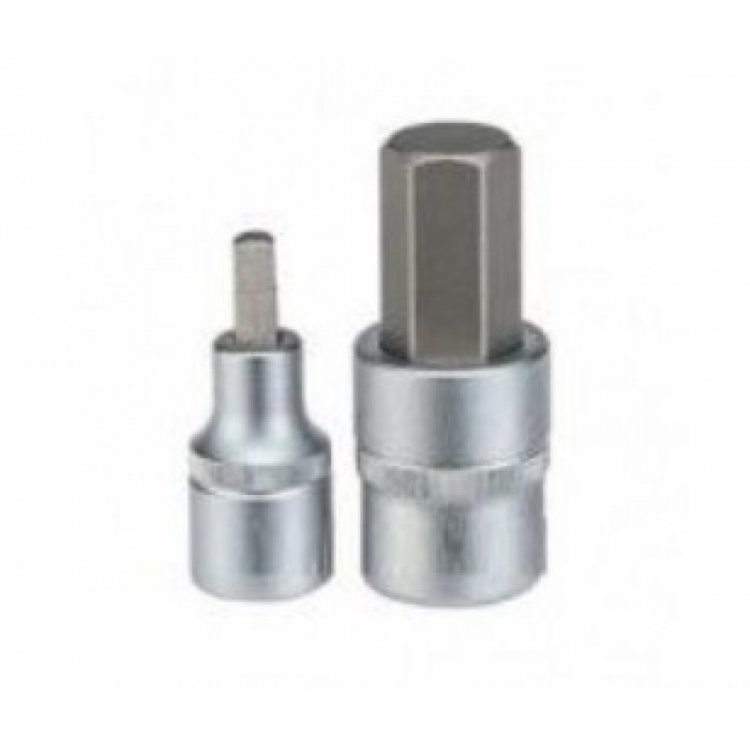 Головка бита 6-гранная 5мм 1/2" (L-100мм)