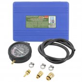 Тестер давления топлива и вакуума в наборе с резьбовыми адаптерами (8пр.) в кейсе