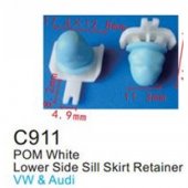 Клипса для крепления внутренней обшивки а/м Ягуар/ европейских а/м пластиковая (100шт/уп.)