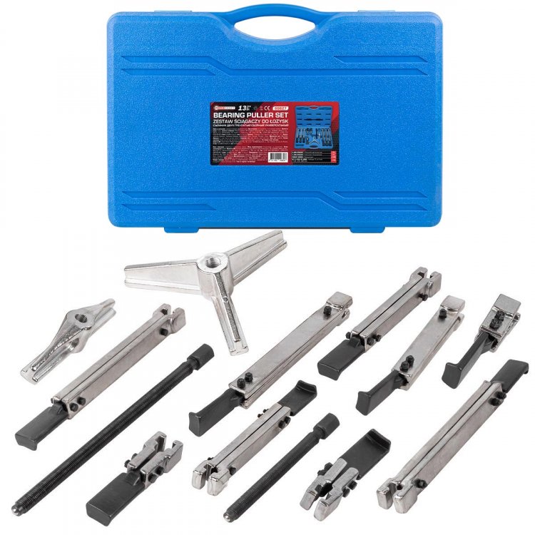 Съемник двух-трехлапый сборный универсальный, 13пр.