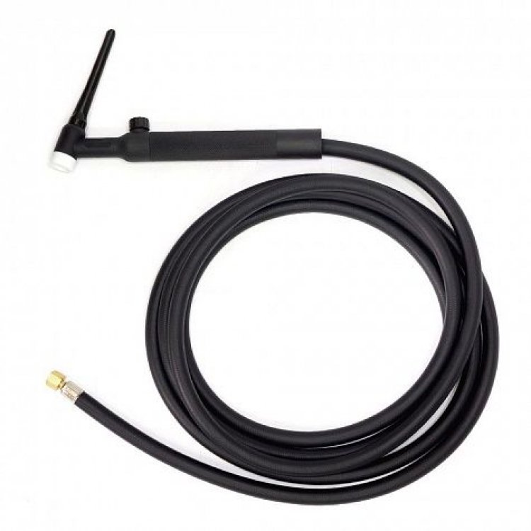 Горелка TIG 26V 180A(35%) M12x1, 4m вентильная (без силового разъема) Горелка TIG 26V 180A(35%) M12x1, 4m вентильная (без силового разъема)