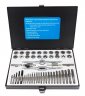Набор метчиков и плашек 50пр.(М3х0.5,4х0.7,5х0.8,6х1.0,8х1.25;6,8,10-32;10,12-24;1/4-20/28,5/16-18/24,3/8-16/24,7/16-14/20,1/2-13,1/2-20)в метал.кейсе Набор метчиков и плашек 50пр.(М3х0.5,4х0.7,5х0.8,6х1.0,8х1.25;6,8,10-32;10,12-24;1/4-20/28,5/16-18/24,3/8-16/24,7/16-14/20,1/2-13,1/2-20)в метал.кейсе