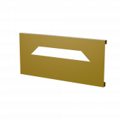 Фасад большого ящика для верстака GAROPT, серия HARD, ЖЕЛТЫЙ