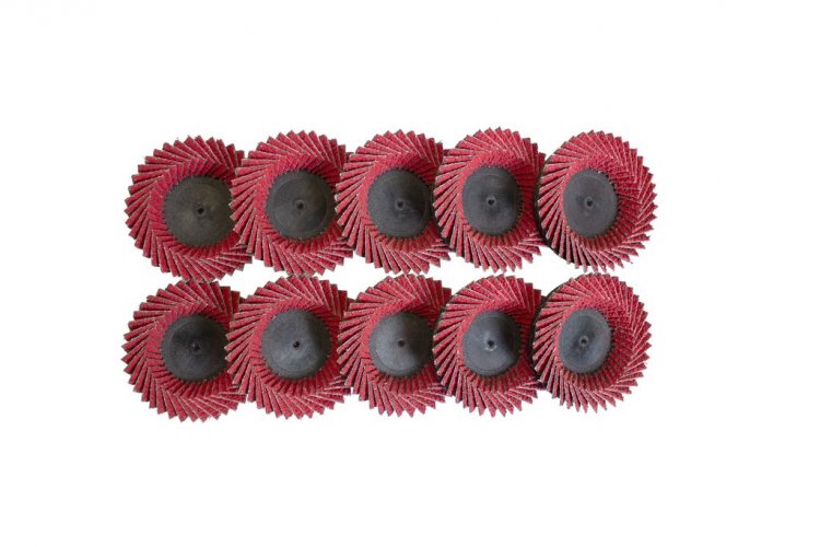 Круг шлифовальный лепестковый 50мм (№80)(к-т 10шт)