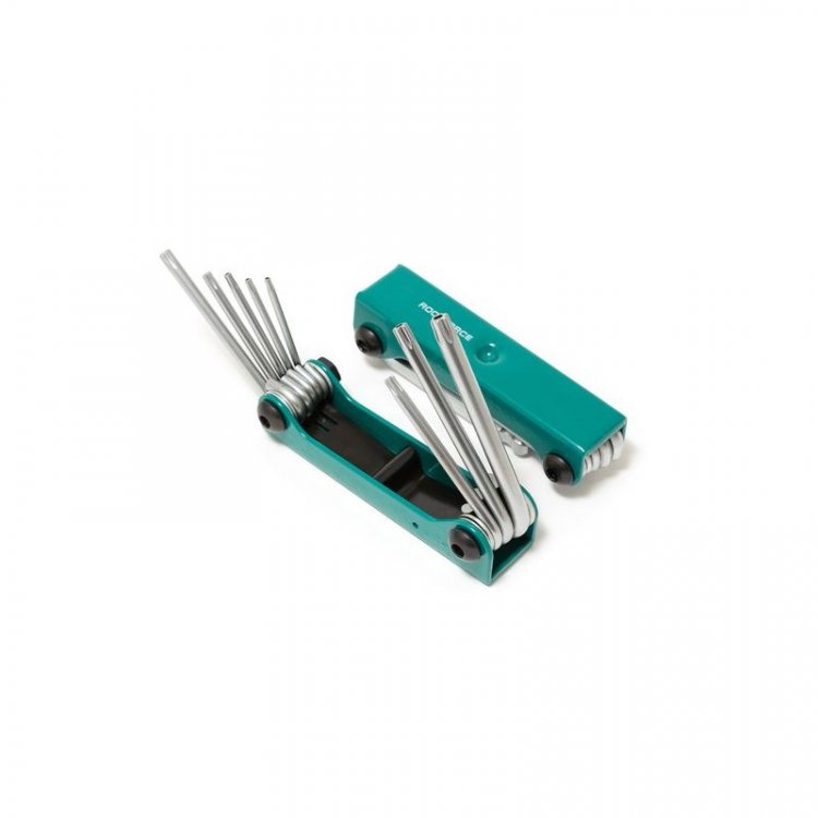 Набор ключей TORX складной, 8пр.(T9, T10, T15, T20, T25, T27, T30, T40)