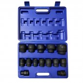 Набор головок ударных 14пр., 3/4"(17,19,21,22,24,27,30,32,34,35,36,41,46,50мм) в кейсе Набор головок ударных 14пр., 3/4"(17,19,21,22,24,27,30,32,34,35,36,41,46,50мм) в кейсе