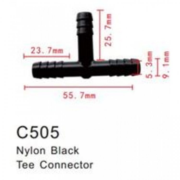 Клипса для крепления внутренней обшивки а/м универсальная пластиковая (100шт/уп.)