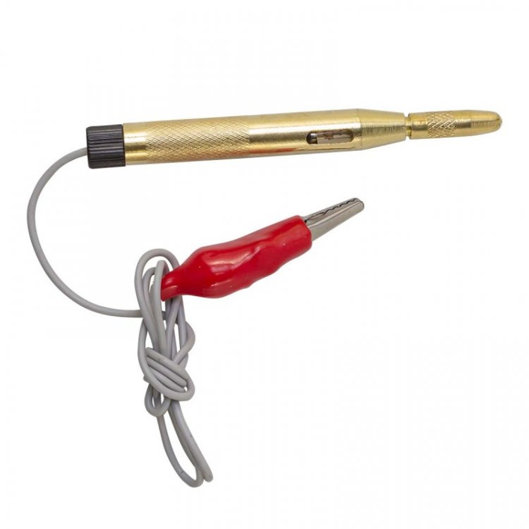 Пробник с зажимом 6-24В, в блистере