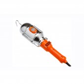 Светильник переносной (для ламп Е27, max 60W, IP20, AC220-240V, кабель 5м, оранжевый, с магнитом)