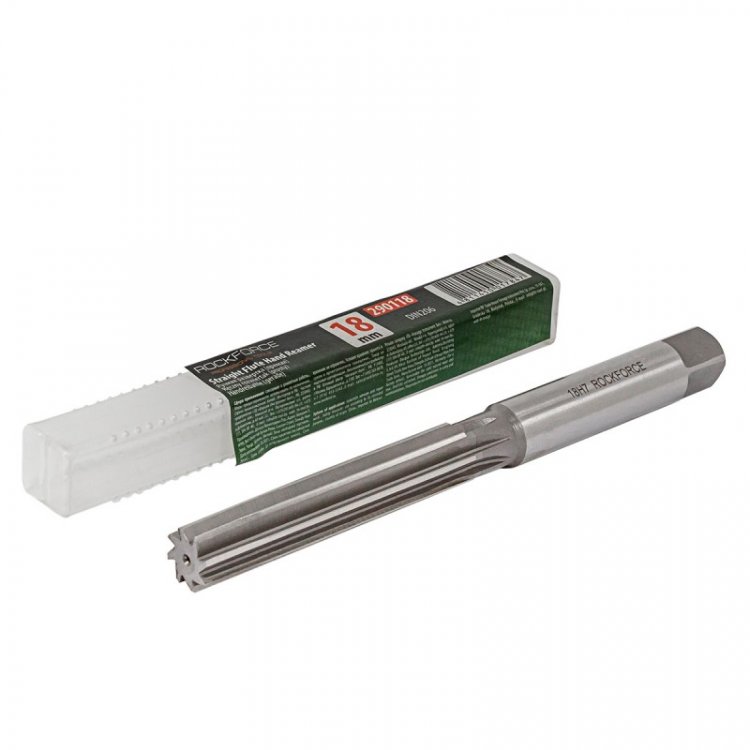 Развертка ручная (прямая) 18мм Profi, в пластиковом футляре