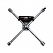 Ключ балонный крестовой 17-19-21"-22 с адаптером 1/2" на пластиковом держателе