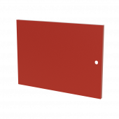 Фасад для модуля тумба/дверь для верстака GAROPT, серия HARD, КРАСНЫЙ