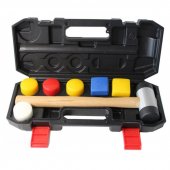 Молоток рихтовочный с набором насадок(L-320 мм, диам. бойка-40мм, квадратный боек-40х40мм), в кейсе Молоток рихтовочный с набором насадок(L-320 мм, диам. бойка-40мм, квадратный боек-40х40мм), в кейсе