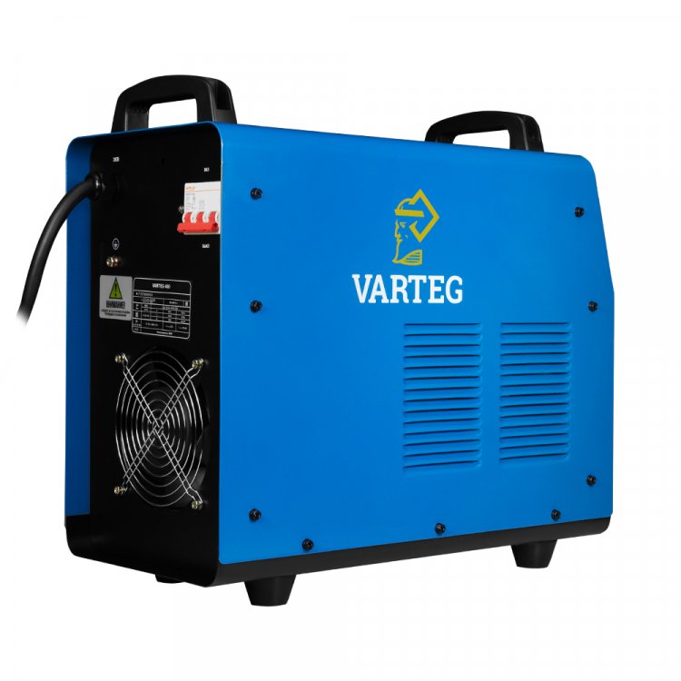 Сварочный аппарат VARTEG 400 - Регулировка горячего старта. Регулировка форсажа дуги (контроль стабилизации дуги). Отключаемый VRD. Антизалипание. Разъем под пульт ДУ. MMA, панельные розетки 35 мм2, напряжение питания: 380В±15%, Диапазон сварочного т Сварочный аппарат VARTEG 400 - Регулировка горячего старта. Регулировка форсажа дуги (контроль стабилизации дуги). Отключаемый VRD. Антизалипание. Разъем под пульт ДУ. MMA, панельные розетки 35 мм2, напряжение питания: 380В±15%, Диапазон сварочного т