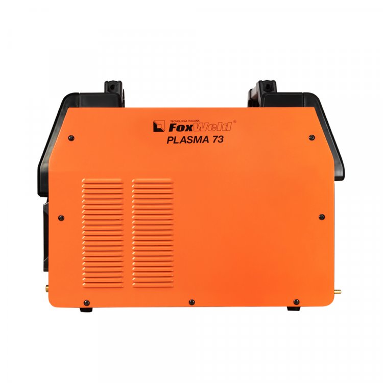 Аппарат плазменной резки Plasma 73  - Надежный 70А аппарат. Способен прорезать сталь до 25мм, а также справляется со всеми сплавами металлов: алюминий, медь и др. ПВ: 60%. Работа от сети 380В±15%. Бесконтактный поджиг дуги. Цифровой дисплей. Встроенн Аппарат плазменной резки Plasma 73  - Надежный 70А аппарат. Способен прорезать сталь до 25мм, а также справляется со всеми сплавами металлов: алюминий, медь и др. ПВ: 60%. Работа от сети 380В±15%. Бесконтактный поджиг дуги. Цифровой дисплей. Встроенн