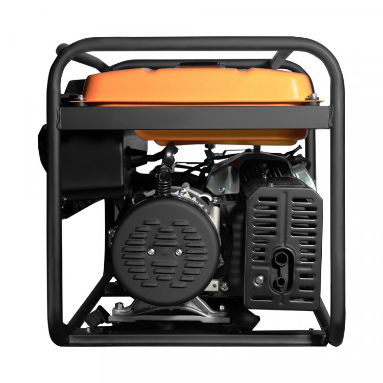 Бензиновый генератор FoxWeld Standart G6500  - Бензиновый электрогенератор предназначен для выработки однофазного, электрического тока напряжением 220 В и частотой 50 Гц.  С его помощью можно осуществлять питание электроприборов, электроинструмента,