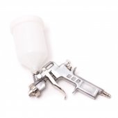 Краскораспылитель с верхним пластиковым бачком (600мл, 1.8мм, 4.0bar, 99-127л/мин, присоед. резьба 1/4") Краскораспылитель с верхним пластиковым бачком (600мл, 1.8мм, 4.0bar, 99-127л/мин, присоед. резьба 1/4")