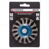 Кордщетка дисковая с хвостовиком для дрели 75мм