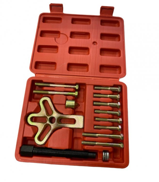 Набор инструмента для снятия шкивов, 13 предметов, арт. № HZ 25.1.003 horex