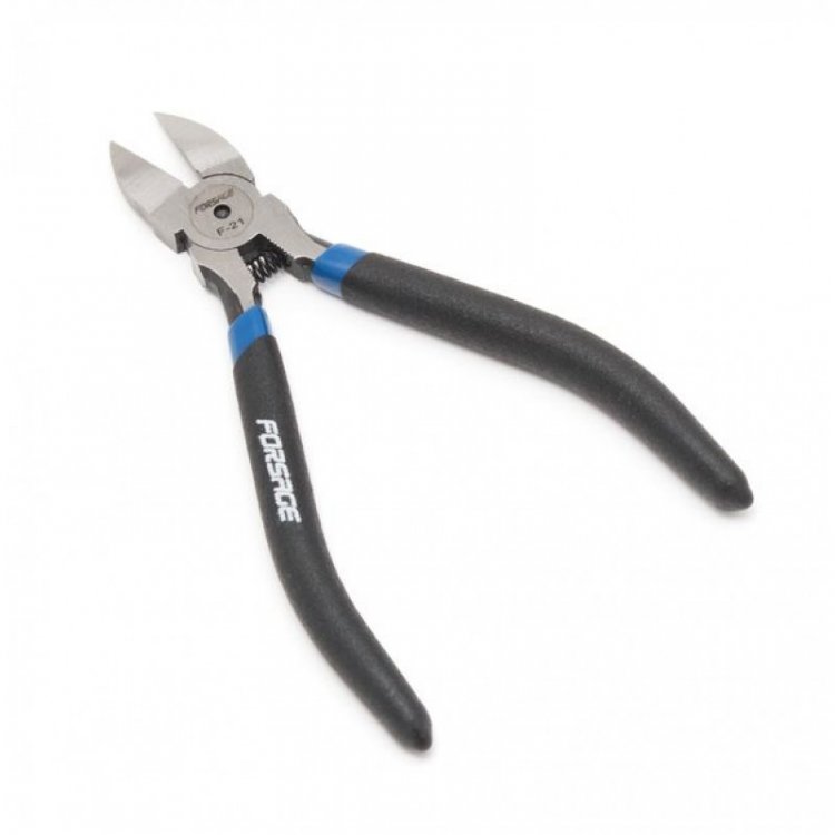 Бокорезы с "узким профилем" 5-125мм CR-V (толщина металла - 2мм),  в блистере