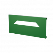 Фасад большого ящика для верстака GAROPT, серия HARD, ЗЕЛЕНЫЙ