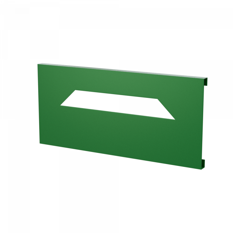 Фасад большого ящика для верстака GAROPT, серия HARD, ЗЕЛЕНЫЙ