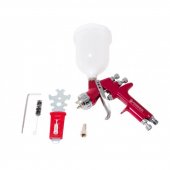 Краскораспылитель "Profi"с верхним пластиковым бачком(600мл, 1.4мм, 3.5bar, 142-198л/мин, присоед. резьба 1/4"+штуцер) Краскораспылитель "Profi"с верхним пластиковым бачком(600мл, 1.4мм, 3.5bar, 142-198л/мин, присоед. резьба 1/4"+штуцер)