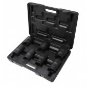 Набор головок ударных глубоких 7пр.1" (6гр.)(24,27,30,32,36,41,46мм) в кейсе Набор головок ударных глубоких 7пр.1" (6гр.)(24,27,30,32,36,41,46мм) в кейсе