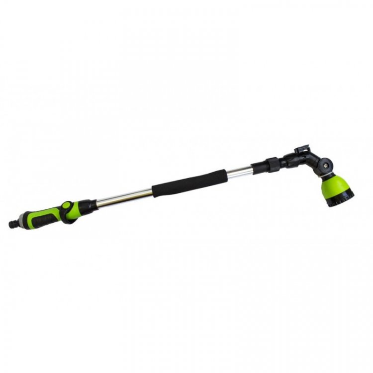 Пистолет-распылитель поливочный телескоический поворотный 180°(L 700-1000мм, 6 режимов распыления),на блистере