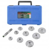 Набор инструментов для установки сальников и подшипников, 10пр. (39.5, 44.5, 50, 59, 63, 65, 72, 76, 81мм) в кейсе