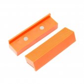 Накладки магнитные для тисков 4''-100мм (к-т 2шт), в блистере