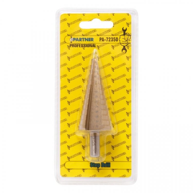 Сверло по металлу ступенчатое 6-32мм, в блистере