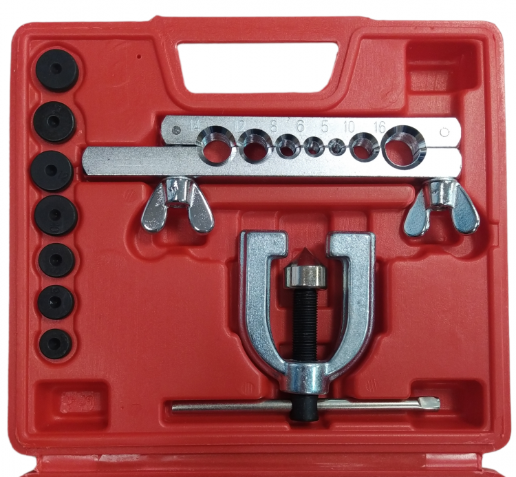 Набор для развальцовки трубок, 10 предметов, арт. № HZ 25.1.042S, horex