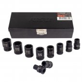 Набор головок ударных,10пр. 1/2" 6гр.(10,12,13,14,15,17,19,21,22,24),в метал. кейсе Набор головок ударных,10пр. 1/2" 6гр.(10,12,13,14,15,17,19,21,22,24),в метал. кейсе