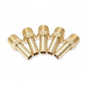 Штуцер пневматический наруж. резьба 1/4"- "елочка" 12мм Штуцер пневматический наруж. резьба 1/4"- "елочка" 12мм